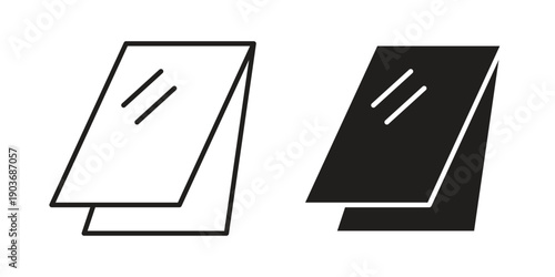 Roof window icon vector on trendy design. Outline vector stock illustration.