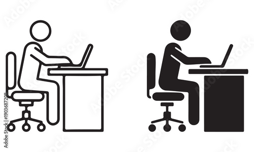 Office Teamwork and Business Meeting Illustration Set – Collaboration, Brainstorming, Presentation, Productivity, and Corporate Strategy