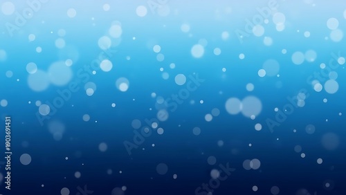 Gradient blue background with white bokeh lights blue gradient background abstract background texture