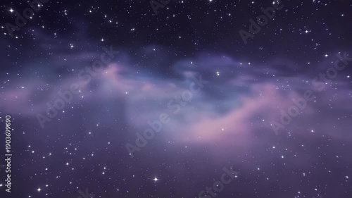 A gentle, floating nebula background
