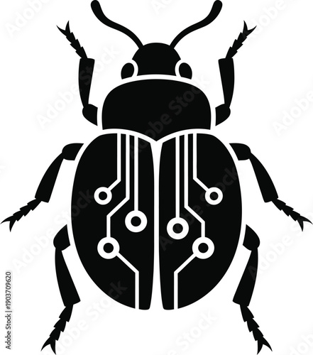 Circuit beetle insect robot technology integration