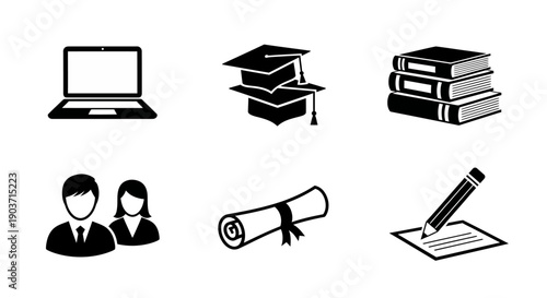 Education and Academic Icon Set
