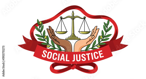 Embracing Equality and Fairness A Symbol of Social Justice for All Humanity, Advocating for Rights and Inclusion