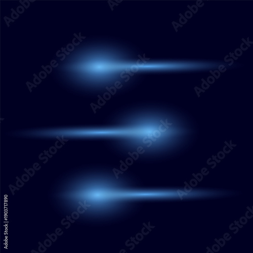 Yellow line light effect. Golden glowing neon lines. The golden glow of dust and glare. Flash of light. gold dust bokeh. Gold confetti shimmers on a dark background