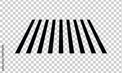 Crosswalk icon. pedestrian crossing icon. zebra crossing. vector illustration .eps 10 .