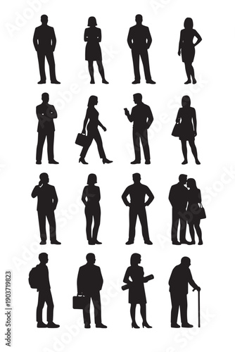 Diverse set of human silhouettes including professionals, students, and seniors, ideal for graphic design and representation, AIzaSyALIlE4TtMBn_NtB1nD4IkjCIqNNO1_fO0