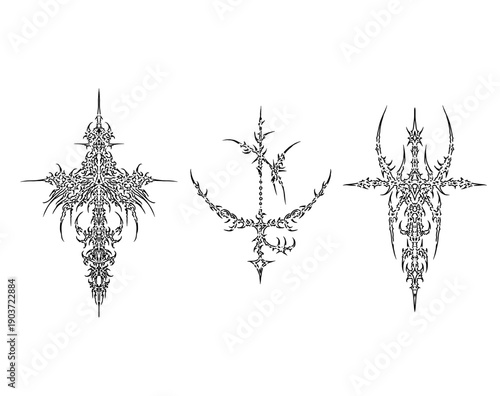 CYBERSIGILISM TATTOO DESIGN