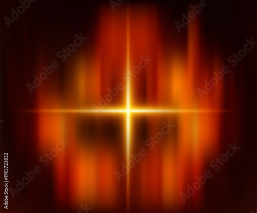 Lighting fire effect element background