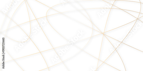 Random chaotic lines like abstract geometric pattern or texture. geometric design created using light colorful digital net web line technology. abstract white futuristic background.