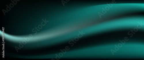 Abstract dark blue green white background teal black color grainy texture gradient web header banner design, copy space