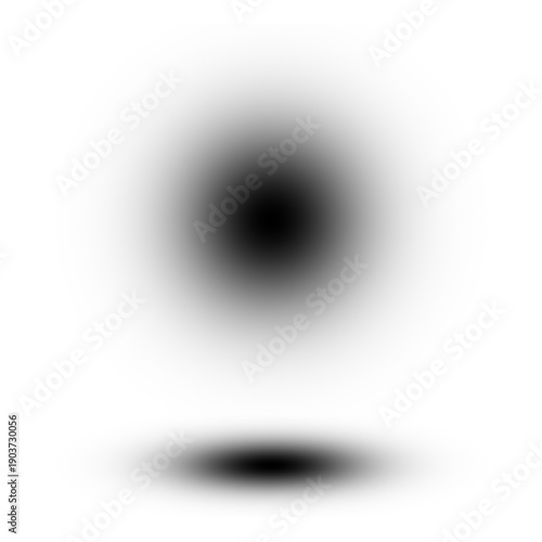Soft Abstract Blur Shadow Isolated Background