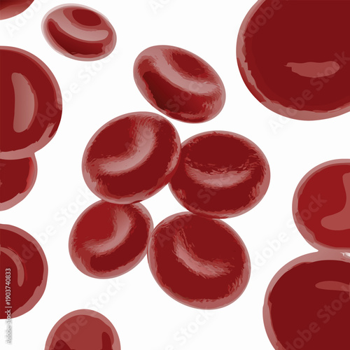 World Hemophilia Day vector background. Awareness poster with red paper cut blood drop. Blood donor day concept