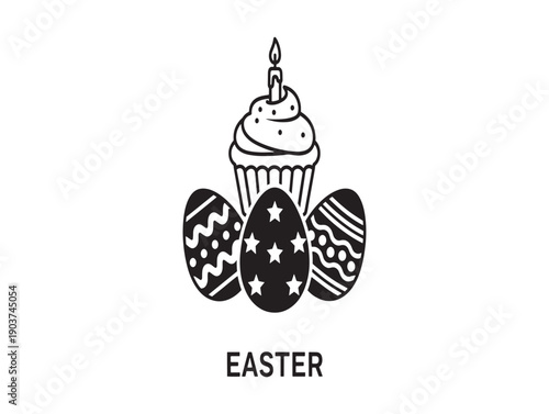 Two simple illustrations of classic cheeseburgers side by side