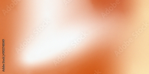 Abstract orange and white gradient vector background. Soft blurred peach mesh texture with copy space for modern design, banner, or presentation. Minimalist warm light backdrop