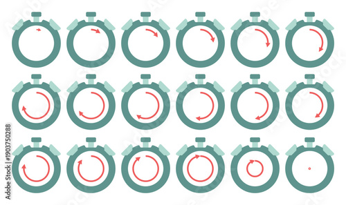 Task duration indicator icons