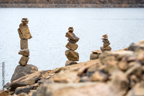 Stone towers stand tall