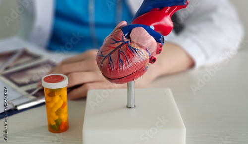 Wallpaper Mural Cardiovascular diseases. Classification of cardiac medications. The best drugs and pills for the treatment of coronary heart disease Torontodigital.ca