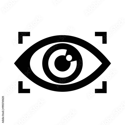 eye icon vector