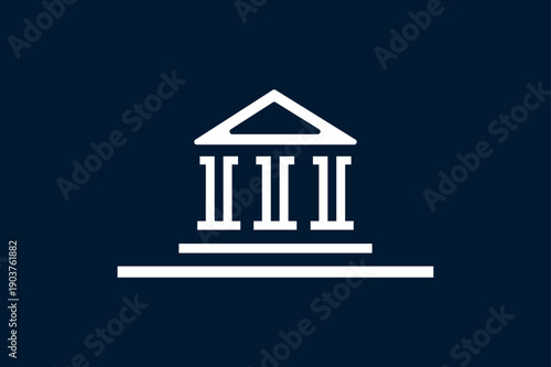 Court House Symbol Government Institution Logo