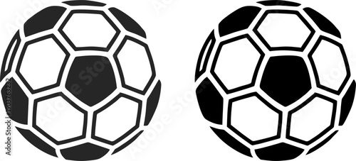 Classic Soccer Football Ball Vector