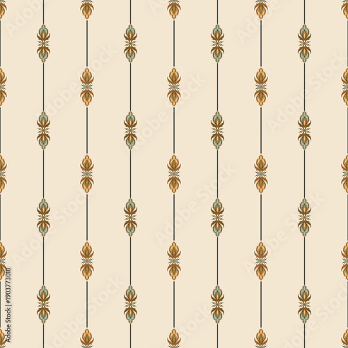 Floral Stripes pattern