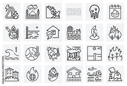 Climate Change And Natural Calamities – Global Warming, Severe Storms, And Emergency Safety Measures For Awareness Projects.