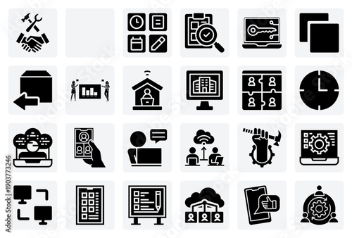 Saas And Technology Business Concepts – Productivity Apps, Collaboration Platforms, And Remote Support Solutions