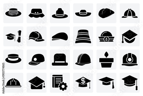 Diverse Collection Of Men'S Headwear – From Casual Ivy Caps And Boater Hats To Functional Outdoor Gear