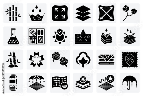 Key Features Of Modern Textiles – From Organic Cotton To Durable Synthetics With Waterproof And Uv Protective Properties.