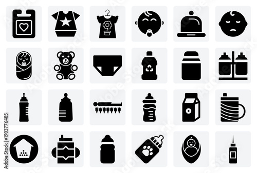 Exploring Infancy: Feelings And Needs – From Happiness To Sadness, With Clothing And Milk Bottles For Nursery Content.