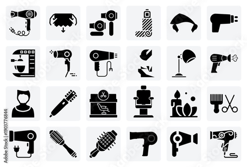 Household Electronics And Diy Components – Iron, Resistor, And Battery For Home Repair And Tech Education Materials.