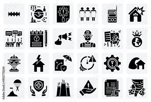 Consequences Of Conflict And Unrest – From House Damage And War To Protests And Riot Police Clashes