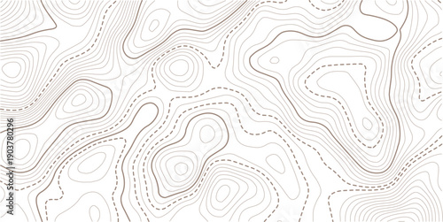 Topographic map patterns, topography line map. Topographic map background. Geographic line map with elevation assignments.vector seamless pattern with waves. vector seamless pattern. 