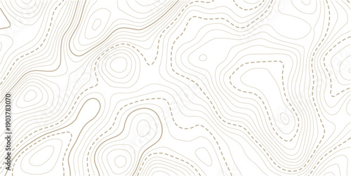 abstract golden topography background. gold topo. seamless background.Topographic map background geographic line map with elevation assignments.Use for template, wallpaper, web vector illustration.