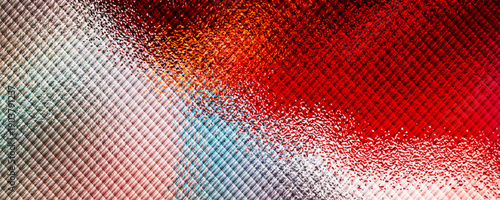 Colorful Liquid metallic wavy background. 3d render illustration