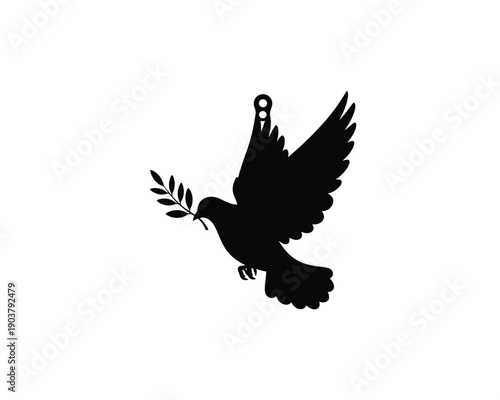 Three thorn wreaths hanging on strings against a white background