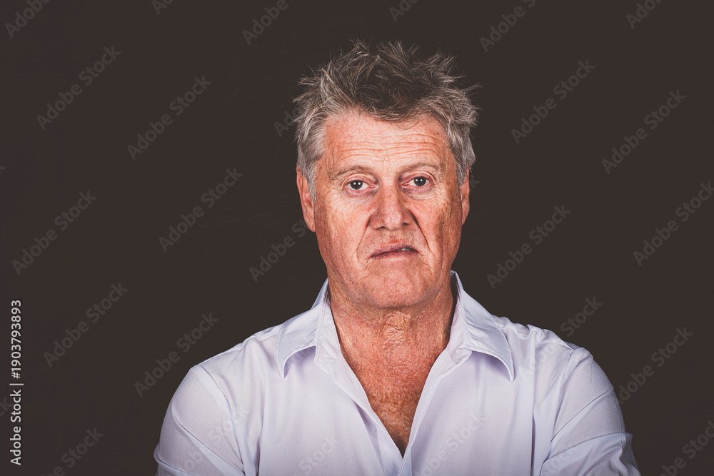 Obraz premium Mann, genervt