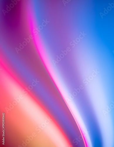 Modern luxury abstract wave background with colorful light trails
