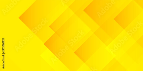 Abstract yellow orange gradient square shape with geometric concept background. Wallpaper theme simple vector. Vector illustration. eps10