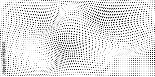 Halftone dots comic pop art white background. Black dot modern style.