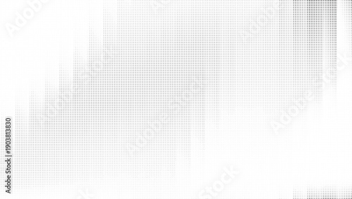 Halftone pattern with gradient effect on white background