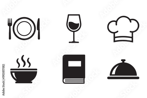 Restaurant and Culinary Icons Collection