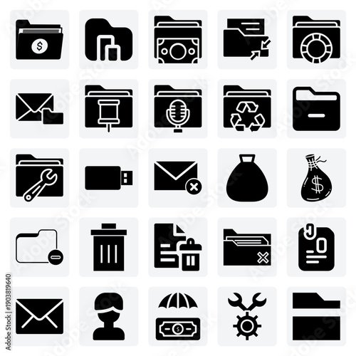 User Interface For Productivity – Mail, Pinned Items, And Help Sections For Modern Application Ux/Ui