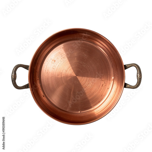 Copper Pot Located on a Kitchen Counter Used for Cooking Meals and Preparing ...