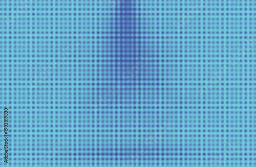 blue screen with small white dots and gradient