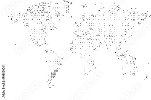 
 Save to Library
 Download Preview
 Preview Crop
 Find Similar
 
File #:  1645843834
Transparent PNG available
Halftone world map with dot pattern, dotted globe continents graphic, black and white Ea