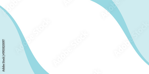 Abstract blue wave background, minimal wave design concept, vector illustration. for banner, banner.