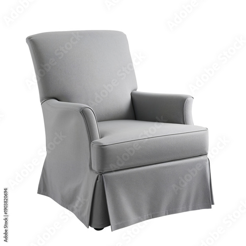 Comfortable Chair With a Simple Design Placed in a Bright Room
