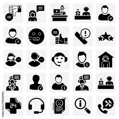 Client Care And Communication – Male And Female Support Agents Providing Information And Technical Help To Customers.