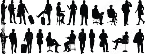 Logistics and delivery line icon set with cargo container, forklift, delivery truck, cardboard boxes, and warehouse equipment for supply chain and shipping vector illustration.